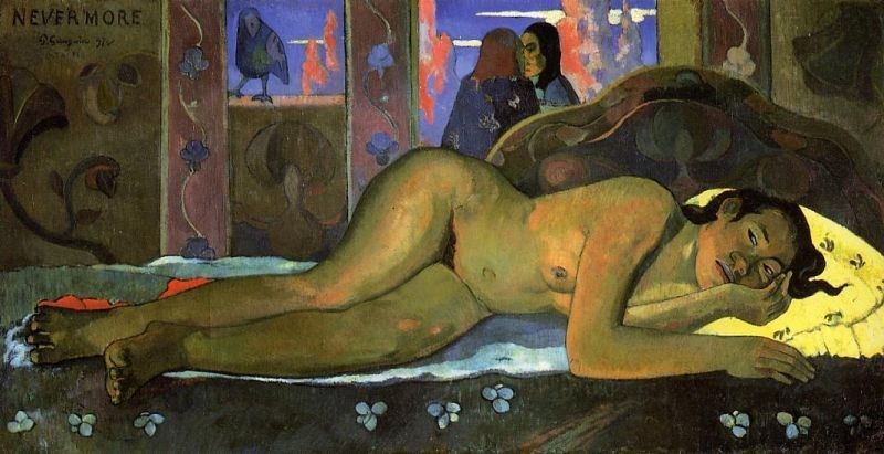 Paul Gauguin Nevermore Oh Tahiti